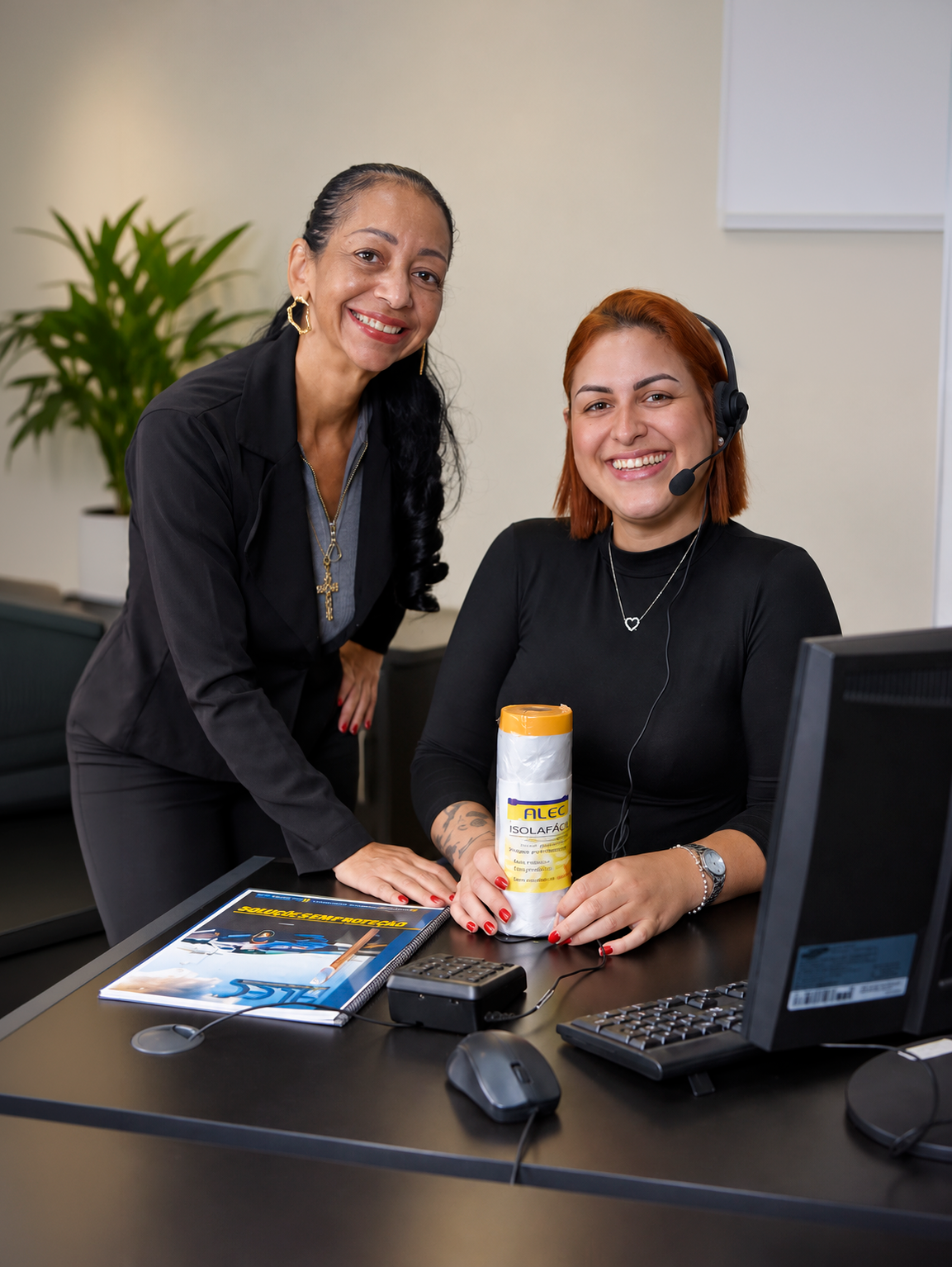 equipe de atendimento Alec Paper